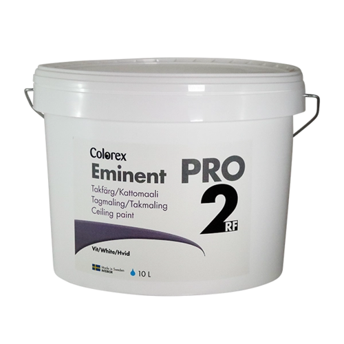 Краска Colorex Eminent Pro 2 RF совершенно матовая для потолка (Швеция)