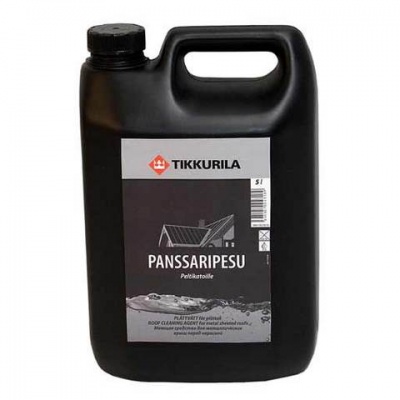 Чистящее средство Tikkurila Панссарипесу для мытья металлических крыш (Финляндия)