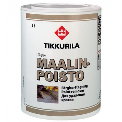 Чистящее средство Tikkurila Маалинпойсто для снятия краски (Финляндия)